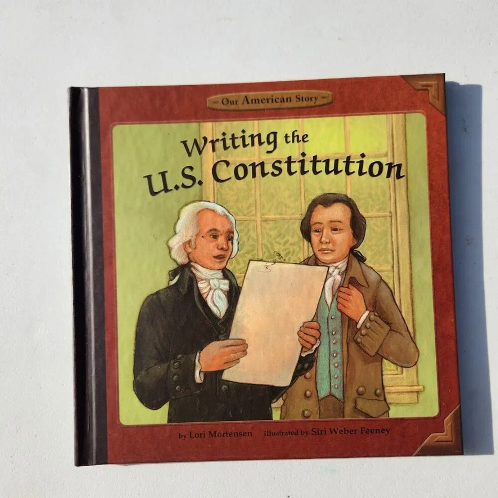 Writing the U.S. Constitution Our American Story Hardcover Book 9781404855403 Lo